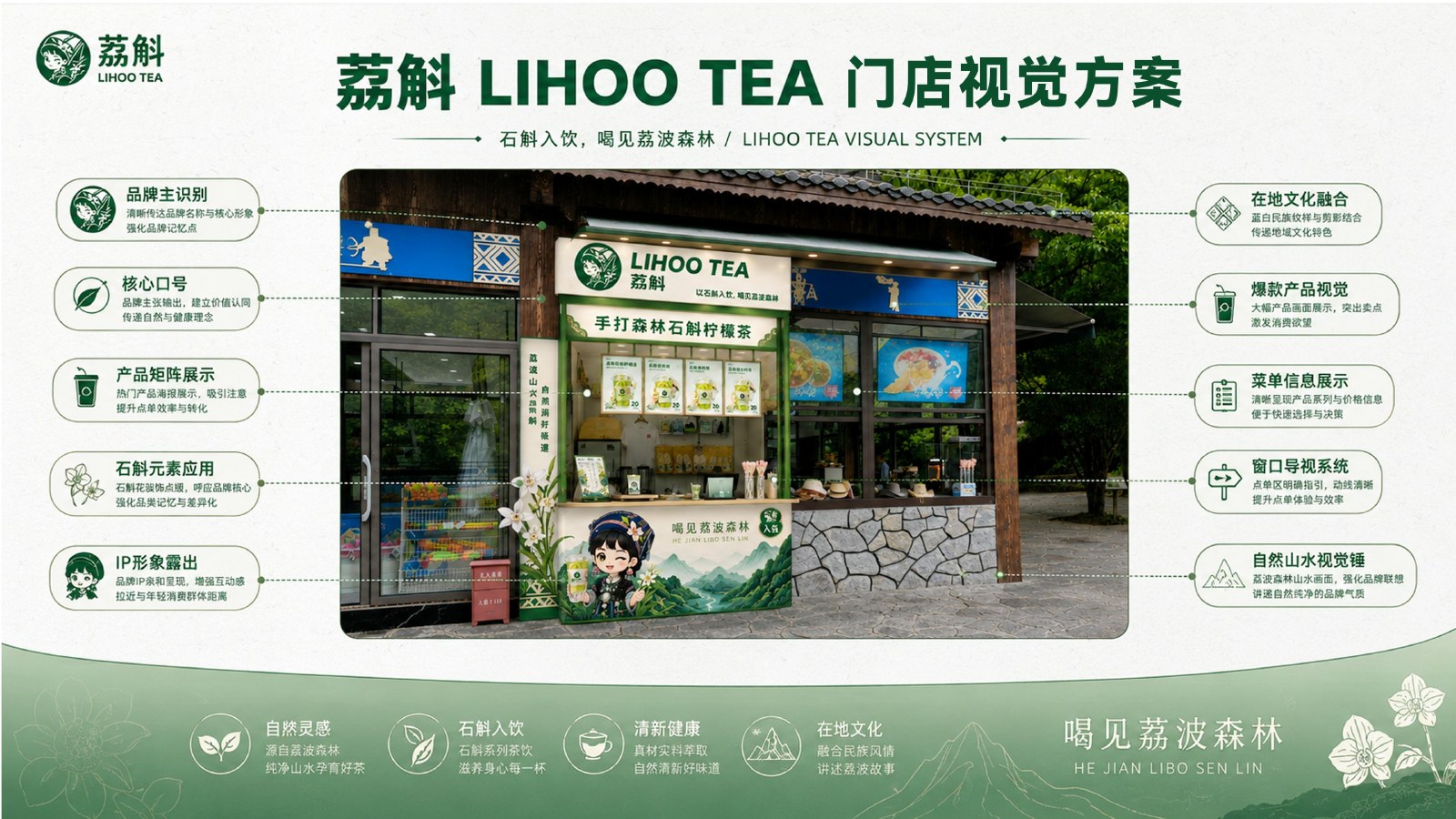 荔斛门店视觉方案