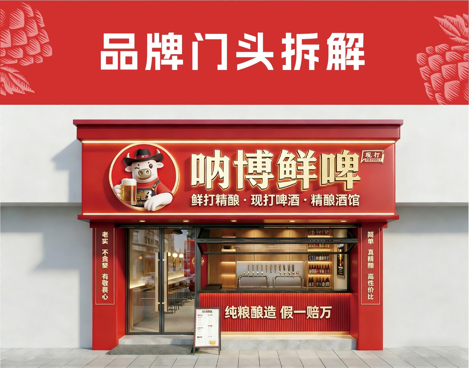纳博鲜啤门店主视觉